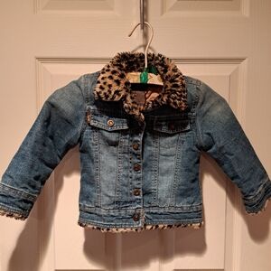 Squeeze denim jacket, 4T